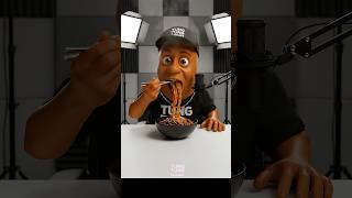 Download lagu Jjajangmyeon ASMR Mukbang 🍜🔥 | Hot Black Bean Noodles Eating Sounds 😋 #shorts mp3