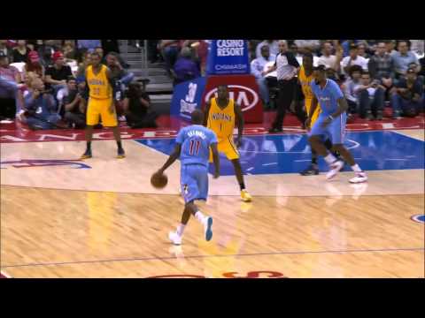 Jamal Crawford Crosses Lance Stephenson