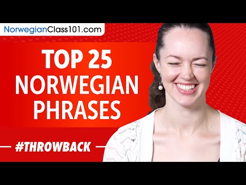 Top 25 Norwegian Phrases - Norwegian for Everyday Life
