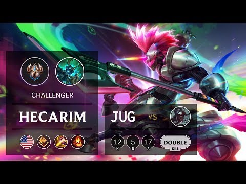 Hecarim Jungle vs Kayn - NA Challenger Patch 9.12