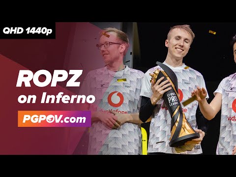[CSGO POV] ropz (mousesports) vs fnatic / 27-13 / Inferno // Player Settings in desc.