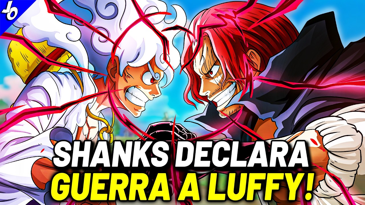 SHANKS SE REVELA! - É POR ISSO QUE SHANKS DECLAROU GUERRA CONTRA LUFFY - ONE PIECE