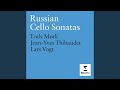 Suite italienne from Pulcinella for Cello and Piano: III. Aria (Transcr. Patigorsky)