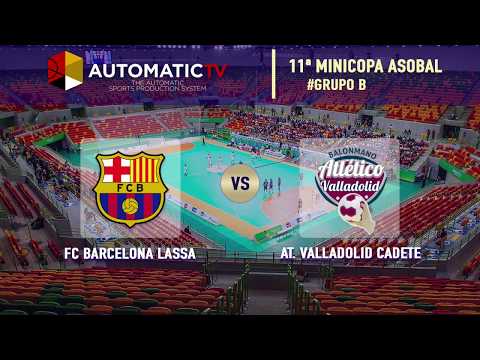 MINI COPA ASOBAL 2018 FC Barcelona Lassa VS Atletico Valladolid Cadete