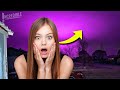 Residents Saw Strange Purple Sky and Then Found Out The Shocking Reason Behind It