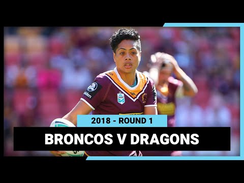 Brisbane Broncos v St George Illawarra Dragons Round 1, 2018 | Full Match Replay | NRLW