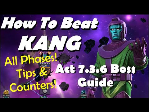Full Guide to Beat Act 7.3.6 Kang Boss | Marvel Contest of Champions