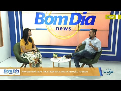 Professor dá dicas para tirar 1000 na redação do ENEM 03 11 2021