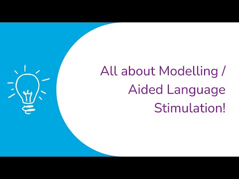 How do I model language in AAC?