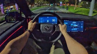 2022 Rivian R1S POV Night Drive (3D Audio)(ASMR) by MilesPerHr