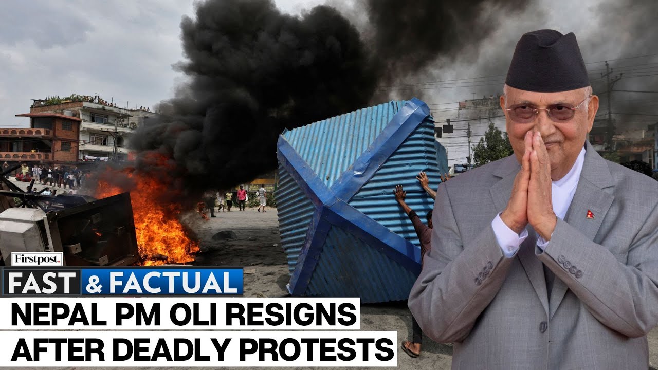 Fast and Factual LIVE | Nepal Protest Day 2: PM KP Sharma Resigns, President's House Vandalised