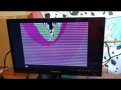 Color Mandelbrot on a ez80