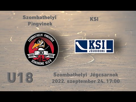 U18 52  Szombathelyi Pingvinek -  KSI (élő közvetítés)