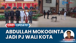 Momen Gubernur Sulut Pimpin Prosesi Pelantikan Abdullah Mokoginta Jadi Penjabat Wali Kota Kotamobagu