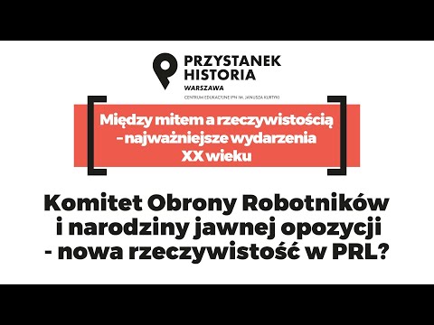 Komitet Obrony Robotników i narodziny jawnej opozycji – nowa rzeczywistość w PRL❓ [DYSKUSJA]