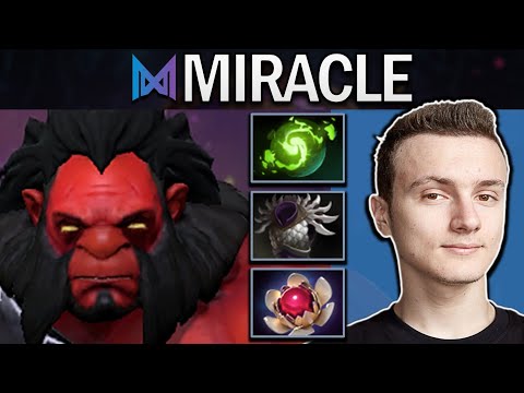 Axe Dota 2 Gameplay Nigma.Miracle with 22 Kills and Refresher