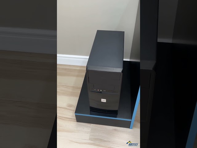 Mesa Gamer Sirius 1 Gaveta Preto/Vermelho - Artely