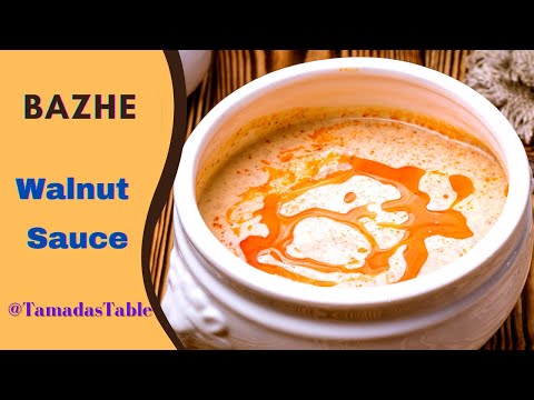 Walnut Sauce - Bazhe
