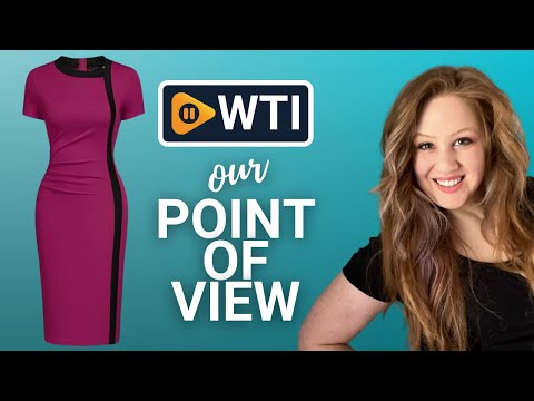 Viwenni Women Vintage Ruffle Business Colorblock Work Church Pencil Dress X-Large Amaranth - WTI product video review