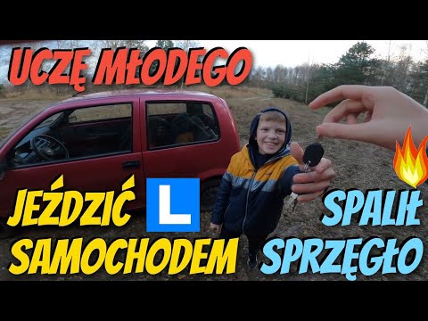 The young one has already BROKEN - He burned out the clutch and it's already slipping - Driving l...