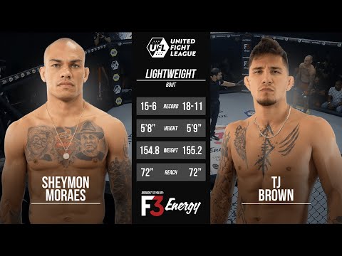 Sheymon Moraes vs TJ Brown | FULL FIGHT | UFL 5: Phoenix vs Las Vegas
