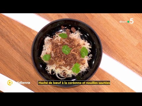 Coup d'food : Haché de bœuf à la coréenne et nouilles sautées - La Quotidienne