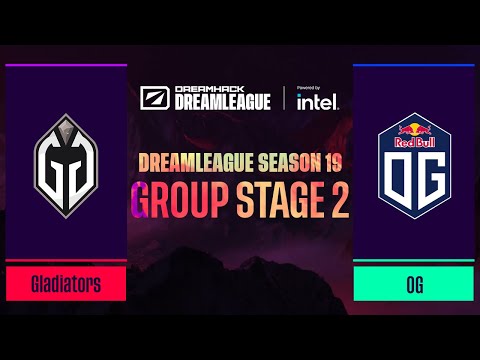 Dota2 - Gladiators vs OG - Game 1 - DreamLeague Season 19 - Group Stage 2