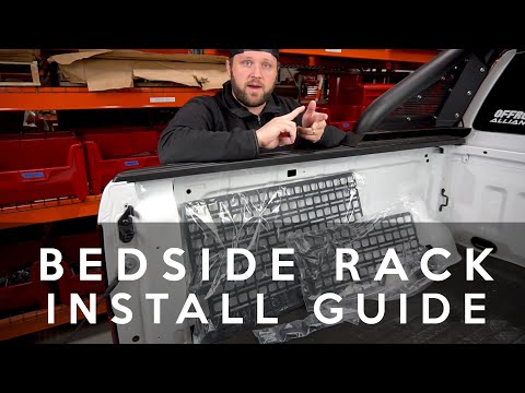 Bedside MOLLE Rack Installation - 2019+ Ford Ranger