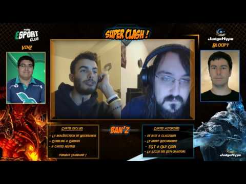 SuperClash Hearthstone S2 : VinZ vs Bloopy