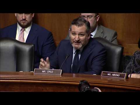 Sen. Cruz Delivers Introductory Remarks as Chairman of Big Tech Censorship Judiciary Hearing