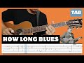 Scrapper Blackwell - How Long Blues - Guitar Tab | Lesson | Cover | Tutorial