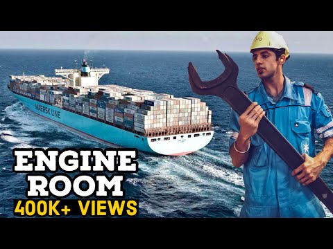 Inside The $900,000+ Dollar Engine Room Of A TWIN ENGINE Ship