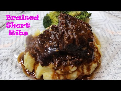 How to make fall of the bone tender Braised Short Ribs | Braised Short Ribs 😋|Easiest Way to make