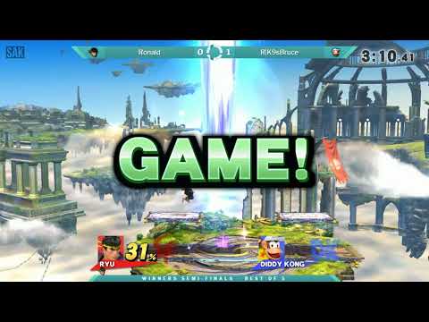 Sink or Swim 94 Winners Semis - Ronald (Ryu) vs K9sbruce (Diddy Kong)