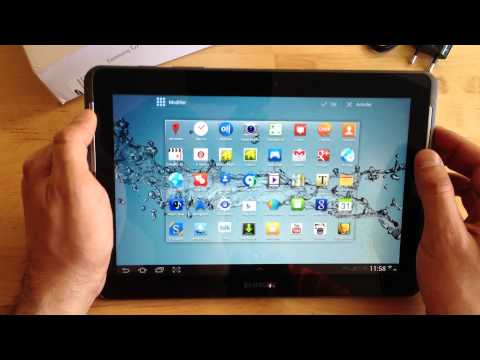 comment demarrer galaxy tab 2