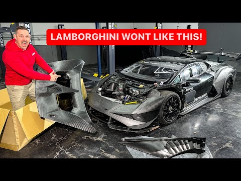 UNBOXING MY NEW LAMBORGHINI EVO2 FULL CARBON BODY…