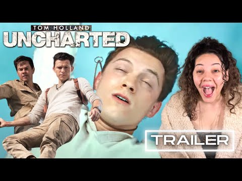 UNCHARTED Movie Trailer Reaction | Tom Holland | Mark Wahlberg