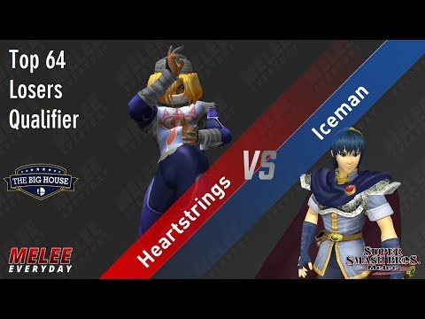 The Big House 8 - Heartstrings (Sheik) vs. Iceman (Marth) - SSBM - Top 64 Losers Qualifier