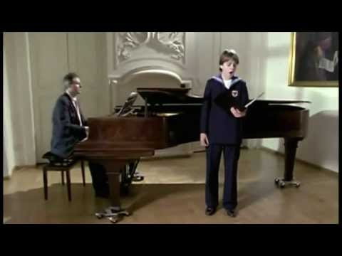 Terry Wey (Wiener Sängerknaben  Schubert)  An die Musik