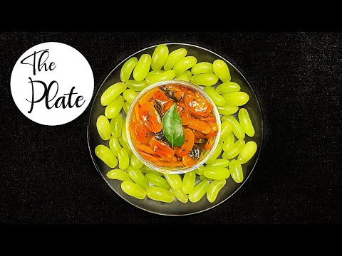 Green Grape Pickle | Quick Achaar Recipe | The Plate