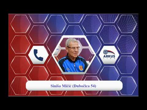 Najava 12. kola (muškarci) ARKUS lige - trener ekipe Dubočica 54 - Mičić Siniša