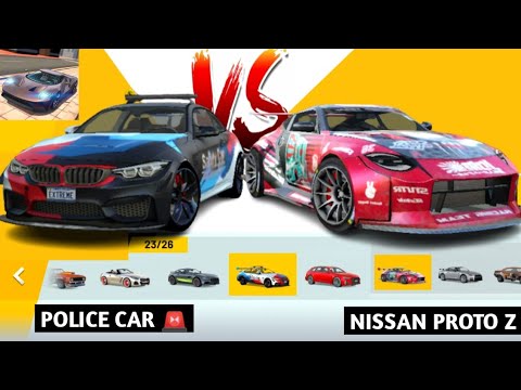👮New Police Car🚨 vs New Nissan Z Proto🤯 || Which is the Best..?? || Extreme Car Driving Simulator