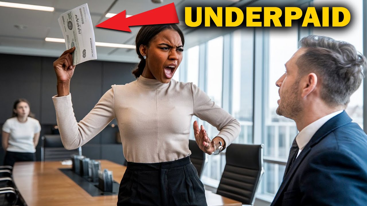 Black Woman Finds Out She's Earning Half of What Her Male Colleague Makes, Confronts Boss!..