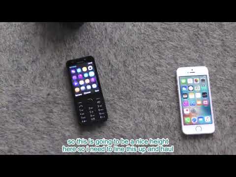 Nokia 230 vs iPhone SE