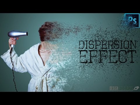 Dispersion Effect — Photoshop Tutorial