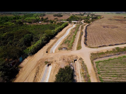Canal en Lagunas - Mocupe - Avance de Obra Noviembre 2024 - Grupo Barboza