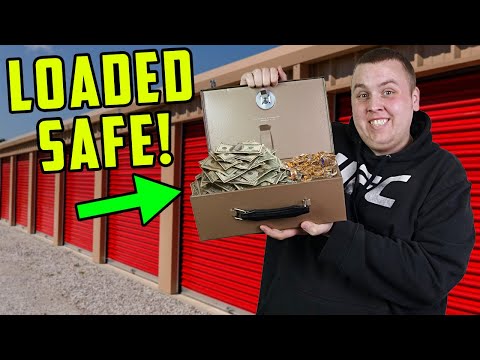 Found SAFE FULL Of GOLD CASH and SILVER! Storage Unit Finds BIG MONEY! Huge Profit ROI