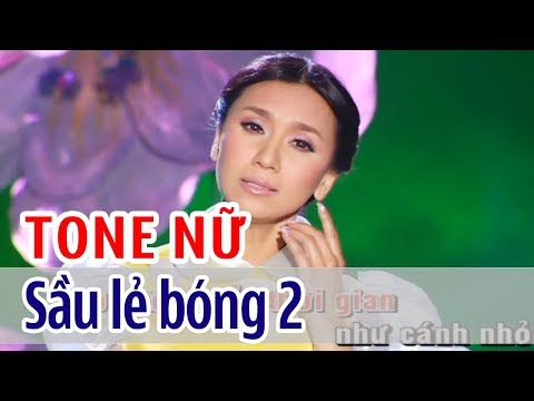 Sầu Lẻ Bóng 2 - KARAOKE | Tone Nữ | Y Phụng