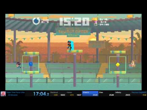 Super Time Force Ultra All Missions Speedrun WR (26:50)