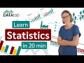 What is Statistics? A Beginner's Guide to Statistics (Data Analytics)!